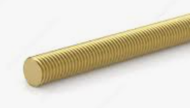 HELGJENGET STANG DIN 976 MESSING